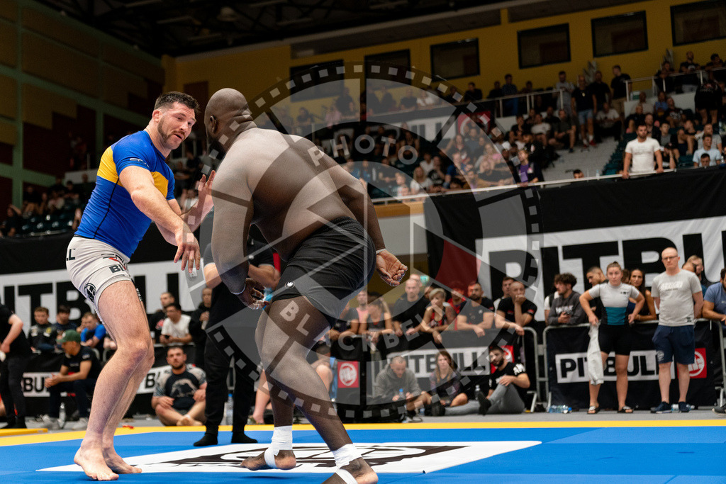 20230916PBB7154 | Fighters compete during the grappling tournement ADCC Trials (European, Middle East and African Championship) in Warsaw, Poland, on September 16, 2023.