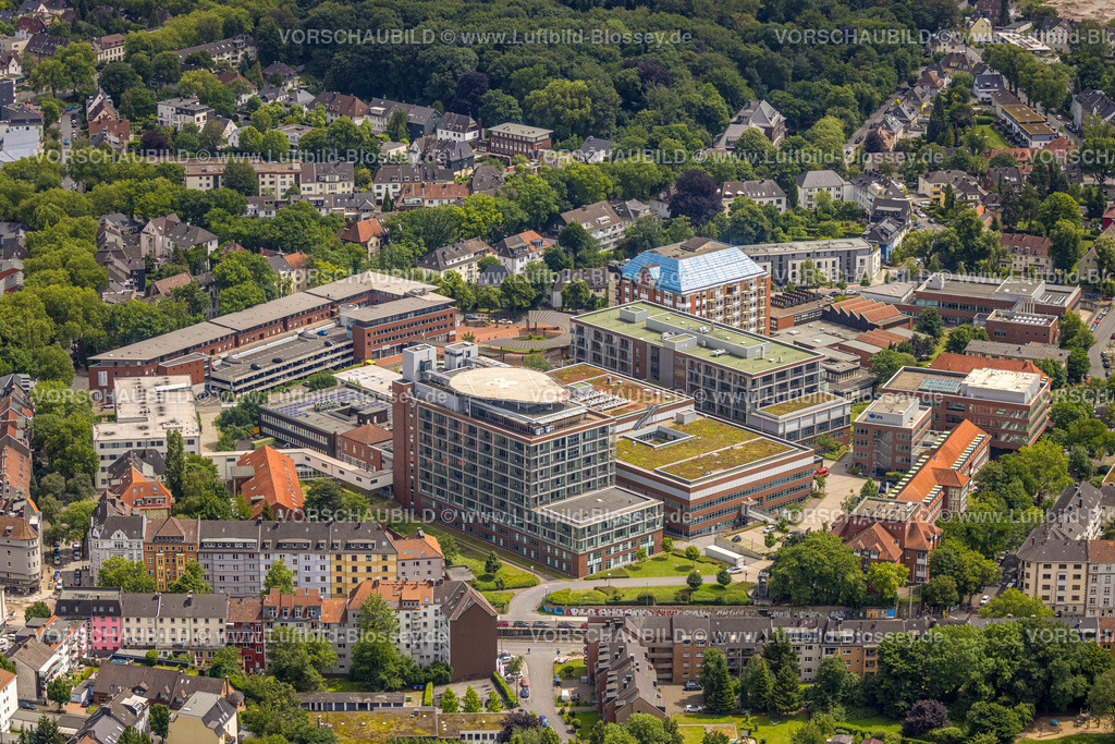Bochum220603522 | Luftbild, Universitätsklinikum Bergmannshei, Südinnenstadt, Bochum, Ruhrgebiet, Nordrhein-Westfalen, Deutschland