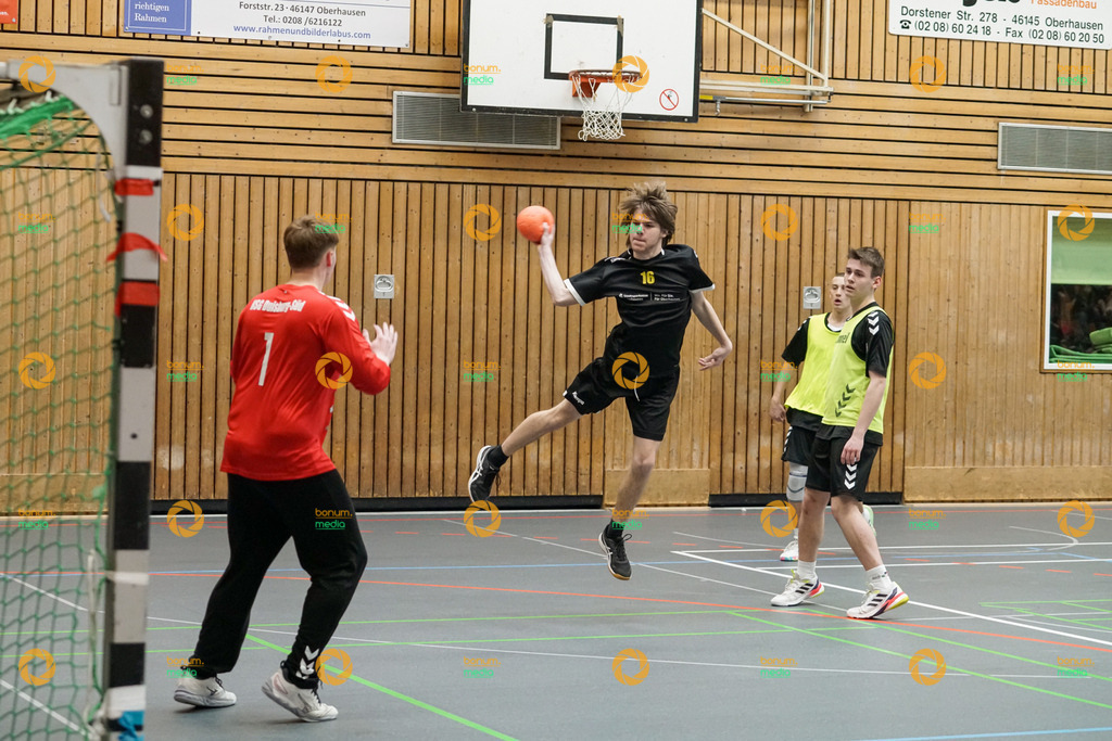 HC Sterkrade 75 B-Jugend vs HSG Duisburg-Süd B-Jugend - Regionsoberliga männliche Jugend B 15.03.2026 | Foto: Daniel Böhm | bonum.media - Realisiert mit Pictrs.com