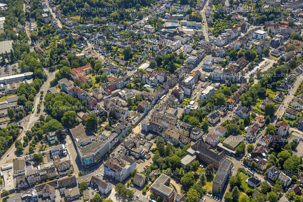 Gevelsberg230709420 | Luftbild, City mit Rupprecht Haus, Mittelstraße, Gevelsberg, Ruhrgebiet, Nordrhein-Westfalen, Deutschland