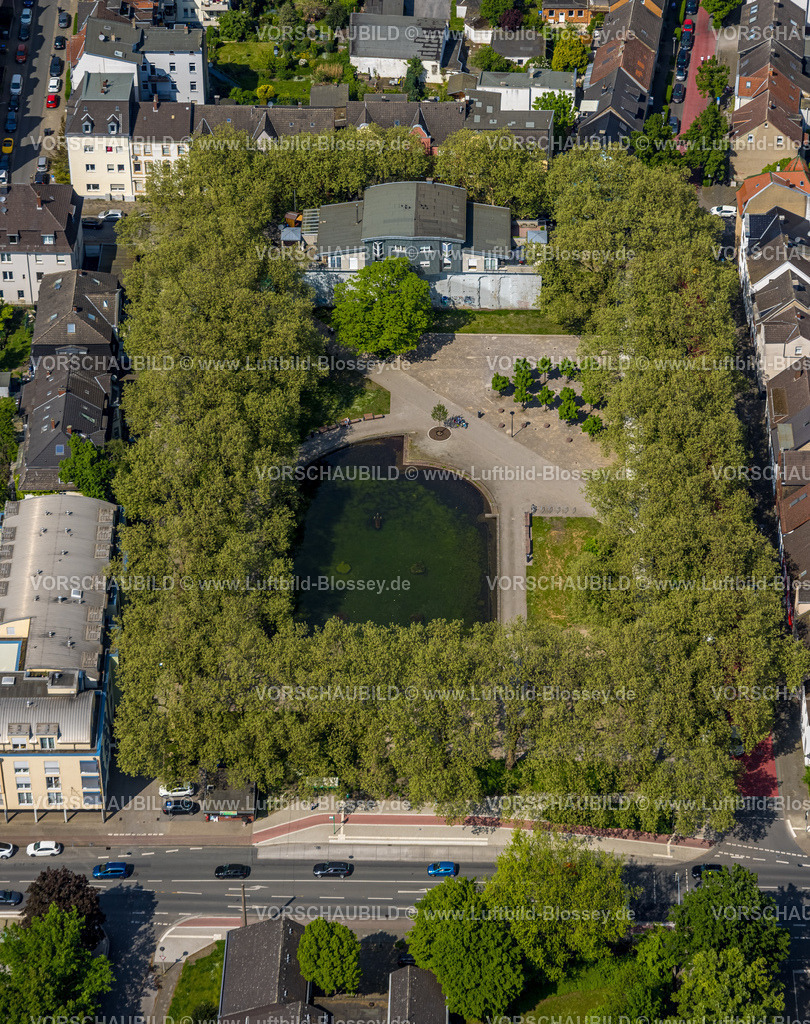 Hamm240506126-2 | Luftbild, Schillerplatz, Seniorenheim, Hamm, Ruhrgebiet, Nordrhein-Westfalen, Deutschland