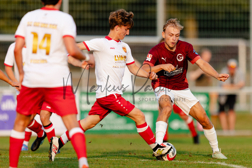 Kreispokal, Saison 2025/2026, 1. Runde: SC Nienberge - 1. FC Gievenbeck | Kreispokal, Saison 2025/2026, 1. Runde, SC Nienberge empfängt 1. FC Gievenbeck an der Sportanlage SC Nienberge in Münster. Foto: sportfotografie.ms | Markus Paletta - Realisiert mit Pictrs.com