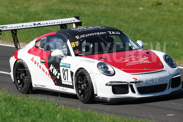 FIA European Hill Climb Championship – Rechberg 2026 | FIA European Hill Climb Championship at Rechberg, held from 24 to 26 April 2026 near Tulwitz, Styria, Austria. The image shows Werner KARL (AUT) Porsche 991.1 GT3 Cup.