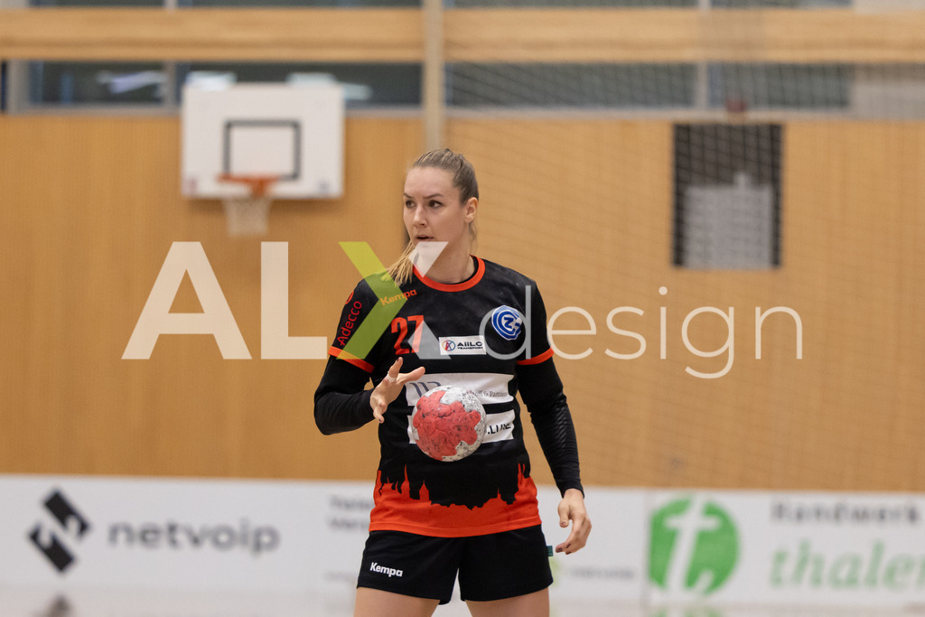 Handball I Frauen I Saison 2025-2026 I Handball Swiss Premium League 1 | Women I Round 5 I  Yellow Winterthur - GC Amicitia Zürich I 15.03.2026 | 27 Kerstin Kündig (CH) (GC Amicitia Zürich) – Rückraum mitte - Realisiert mit Pictrs.com