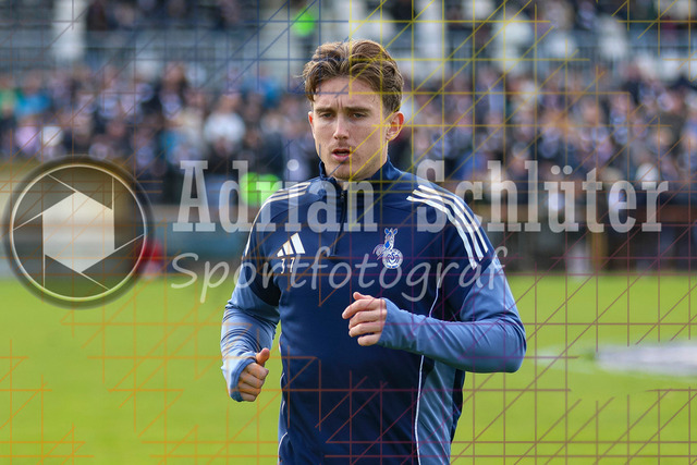 28.03.2026 GER, Fussball, Herren, Niederrhein Pokal Halbfinale, Saison 2025/2026, 1. FC Bocholt - MSV Duisburg | Patrick Sussek (MSV Duisburg) schaut 