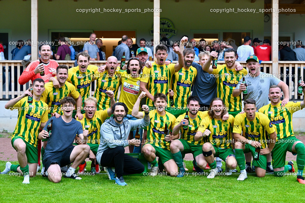 WSG Radenthein vs. St. Michael ob Bleiburg | WSG Radenthein Mannschaftsfoto, WSG Radenthein vs. St. Michael ob Bleiburg, WSG Radenthein vs. St. Michael ob Bleiburg  am 15.06.2024 in Radenthein (Sportplatz Radenthein), Austria, (Photo by Bernd Stefan)