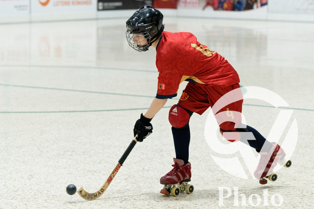 Geneve RHC  v RC Biasca  - U17 | Geneve, Switzerland - May 10 : during the U17  match between Geneve RHC  and RC Biasca  at Centre sportif de la queue d'arve on May 10 , 2026 in Geneve, Switzerland.