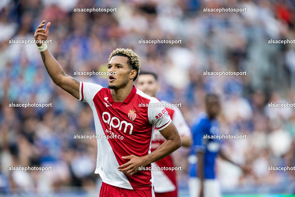 9L6A8326 | Joie des joueurs de l'equipe de As Monaco  apres le but de Paris Brunner #29 (AS Monaco) - Realisiert mit Pictrs.com