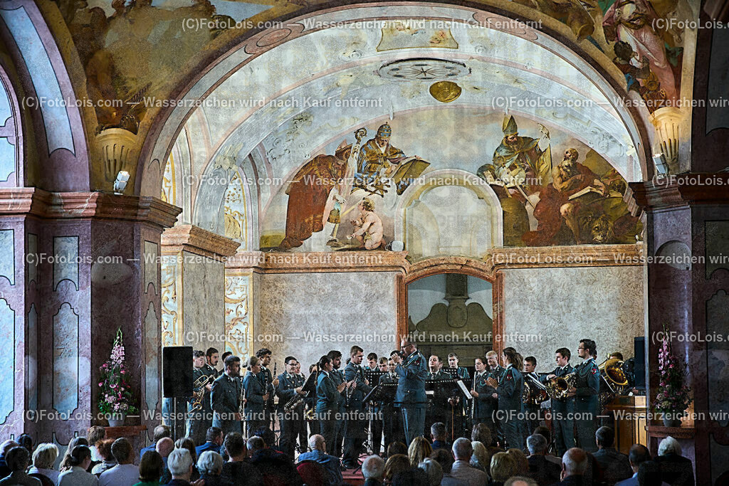ALP1899_XXXIX_Chopin-Festval_Ausklang_Militaermusik NOe | (C)FotoLois.com, Alois Spandl, XXXIX. internationales CHOPIN-Festival in der Kartause Gaming, AUSKLANG in der Barockbibliothek mit der Militärmusik Niederösterreich unter der Leitung von Militärkapellmeister Oberst Adolf Obendrauf, So 6. August 2023.