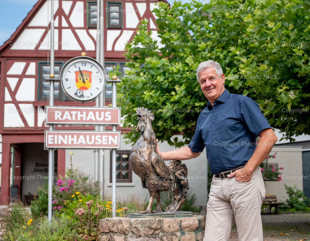 DSC_9776 | Helmut Glanzner ist Bürgermeister der Riedgemeinde Einhausen im Kreis Bergstraße in Hessen, 