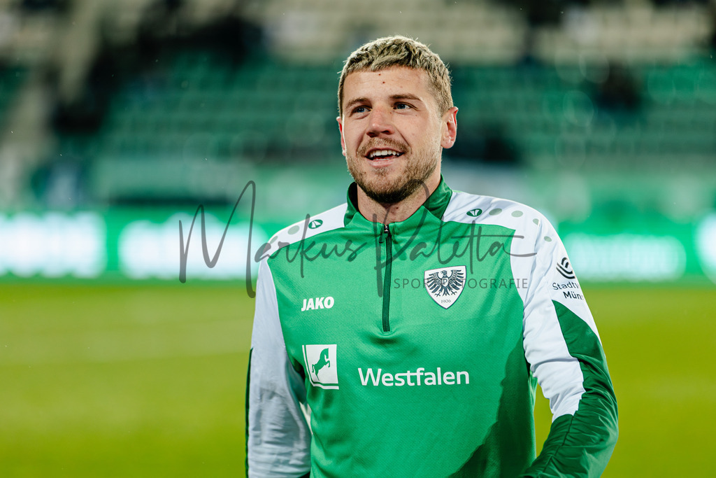 2. Bundesliga, Saison 2025/26, 21. Spieltag: SC Preußen Münster - VfL Bochum | Münster, 06.02.2026: 2. Bundesliga, 21. Spieltag, SC Preußen Münster gegen VfL Bochum im LVM-Preußenstadion in Münster. Foto: sportfotografie.ms | Markus Paletta - Realisiert mit Pictrs.com