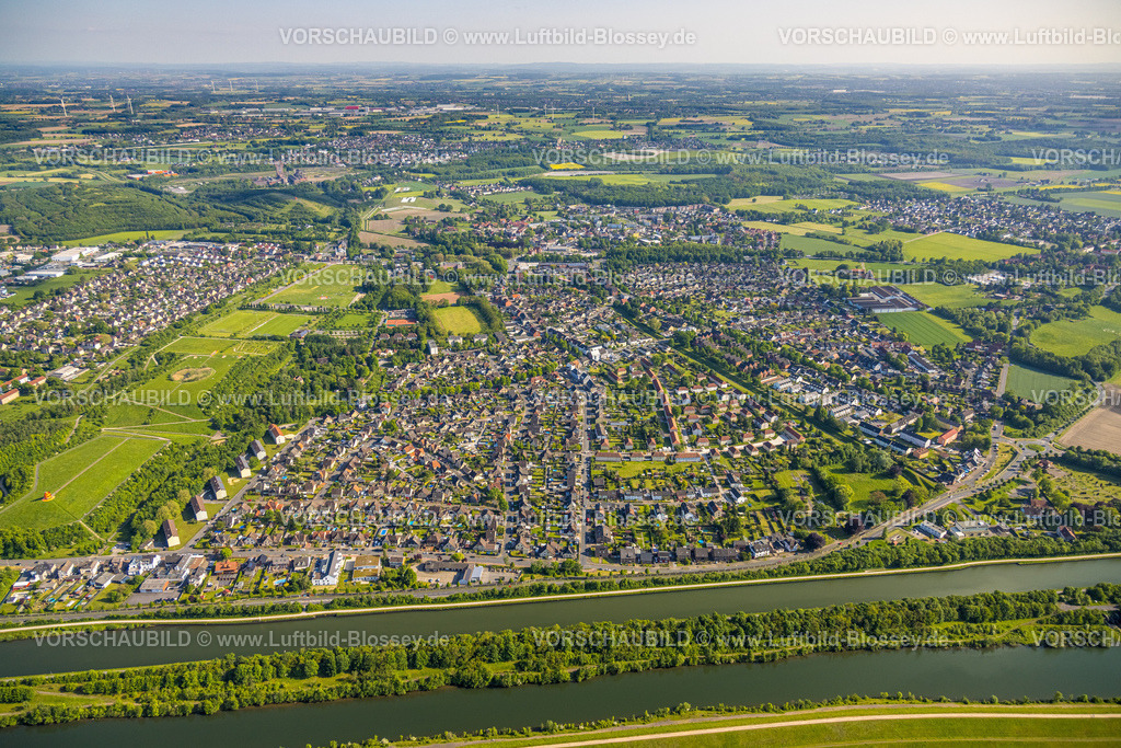 Hamm230506577 | Luftbild, Wohnsiedlung Gutermuthstraße am Lippepark Hamm, zwischen Jägerstraße und Johannes-Rau-Straße, am Herringer Bach, Stadtbezirk Herringen, Hamm, Ruhrgebiet, Nordrhein-Westfalen, Deutschland