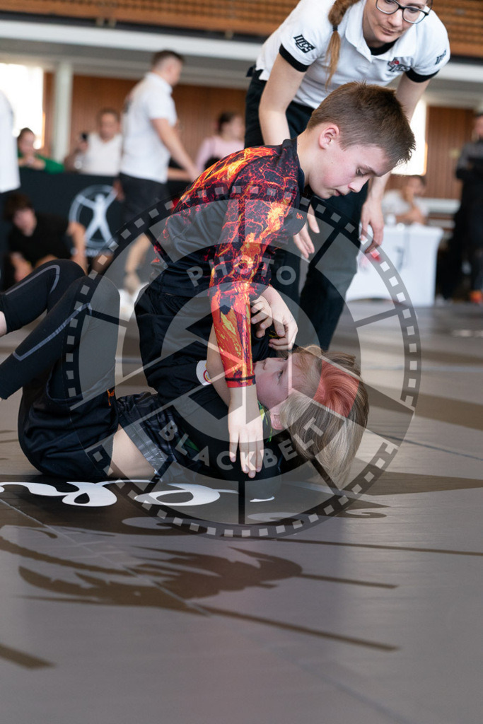 20250329PBB0872 | Fighters compete during the International Luta Livre (ILLCS) Germany IX Spring 2025 Competition spring on March 29, 2025 in Hannover, Germany.© Chiara Dazi