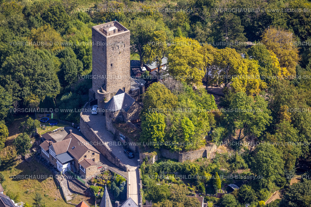 Hattingen220807919 | Luftbild, Burg Blankenstein, Blankenstein, Hattingen, Ruhrgebiet, Nordrhein-Westfalen, Deutschland