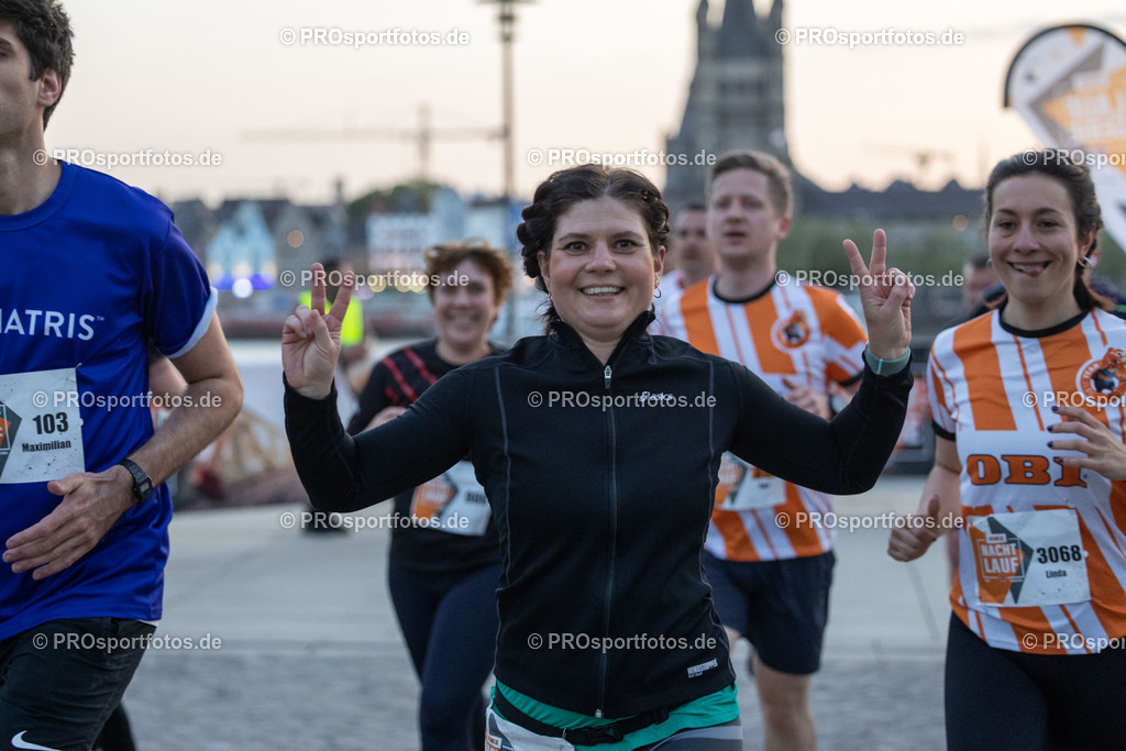 16. OBI Nachtlauf des ASV Koeln; Koeln, 17.05.23 | Impressionen vom 16. OBI Nachtlauf des ASV Koeln am 17.05.23 an Rheinpromenade und Tanzbrunnen in Koeln (Deutschland). Foto: BEAUTIFUL SPORTS/Ulrich Fassbender