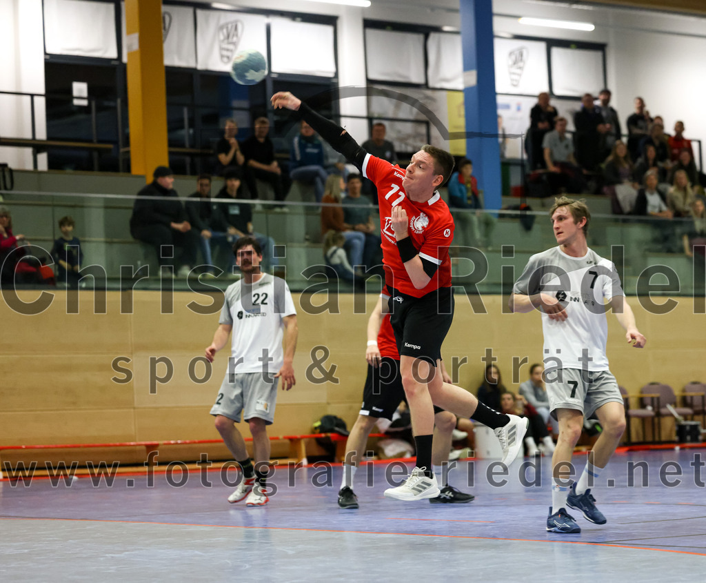 2023-04-01_101_SV_Anzing_gegen_TuS_Prien | Anzing, Deutschland, 01.04.2023:
Handball, Bezirksliga 2022 / 2023, 12. Spieltag, SV Anzing gegen TuS Prien, Endergebnis: 

Foto: Christian Riedel / fotografie-riedel.net