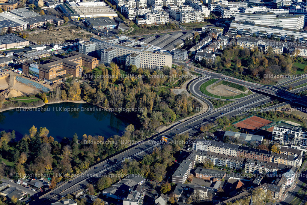 Düsseldorf-Heerdter-Lohweg-Brüsseler.Str.-CGI-8847 | Luftbildfotografie Hermann Klöpper - Realisiert mit Pictrs.com