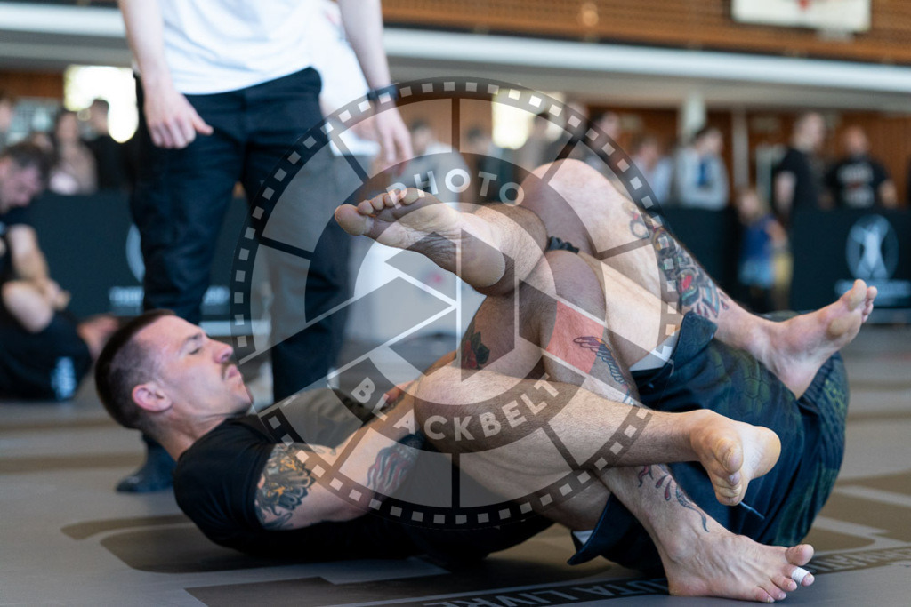 20250329PBB3796 | Fighters compete during the International Luta Livre (ILLCS) Germany IX Spring 2025 Competition spring on March 29, 2025 in Hannover, Germany.© Chiara Dazi