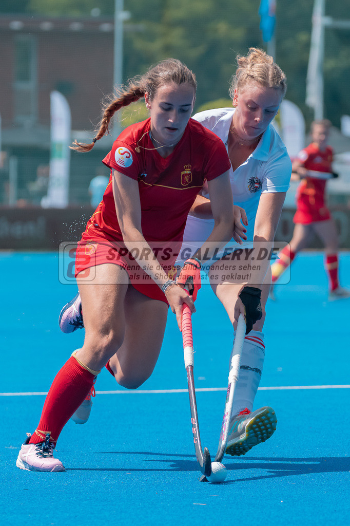 HK_20230710_2-44 | Euro Hockey WU18 Spain - Austria Championship Girls &amp; Boys am 10.7.2023 CHTC , Krefeld ,