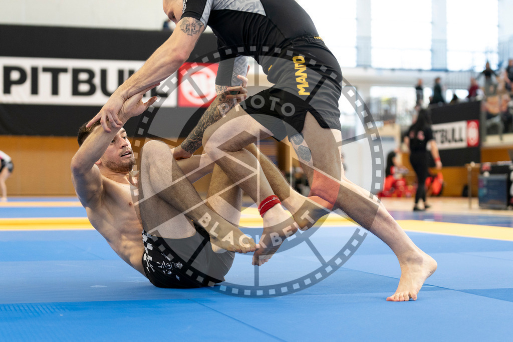 20240316PBB0351 | Athletes compete during the ADCC Eastern European Open grappling Competition in Poznan, Poland, on March 16, 2024.