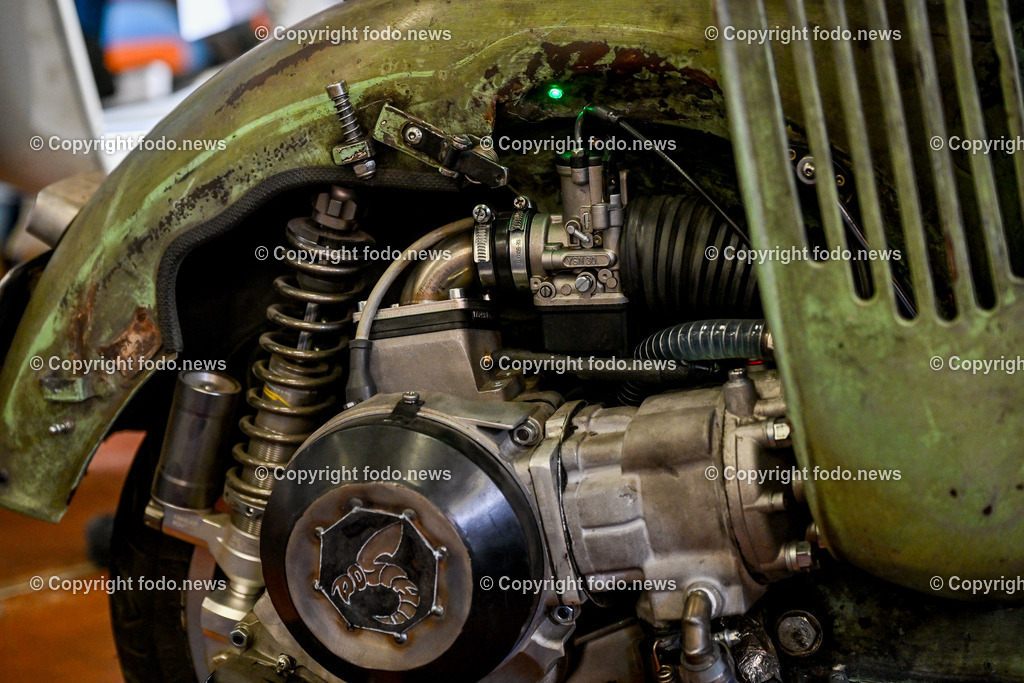 Vespa Custom Show_ Neumarkt Mkr._ 01.03.2025-78 | 01.03.2025, Neumarkt im Mklr., AUT, Neumarkt im Mkr., im Bild Vespa Custom Show 2025©Harald Dostal / fodo.news