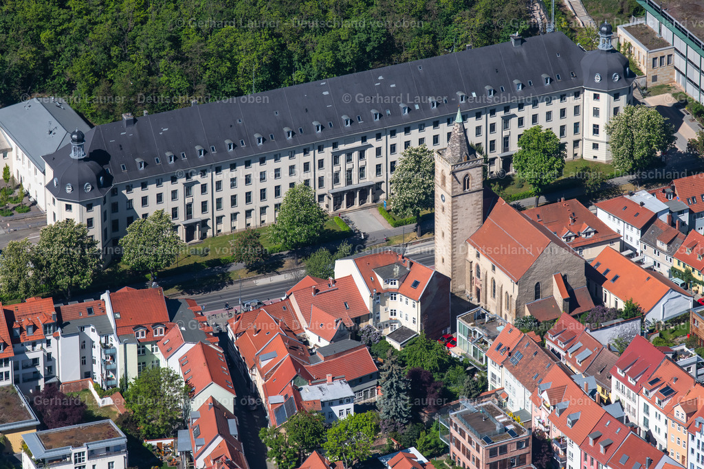 4026606 | ERFURT 07.05.2020 Gebäudekomplex der Polizei " Landespolizeidirektion " an der Andreasstraße im Ortsteil Altstadt in Erfurt im Bundesland Thüringen, Deutschland. // Building complex of the police " Landespolizeidirektion " on Andreasstrasse in the district Altstadt in Erfurt in the state Thuringia, Germany. Foto: Gerhard Launer