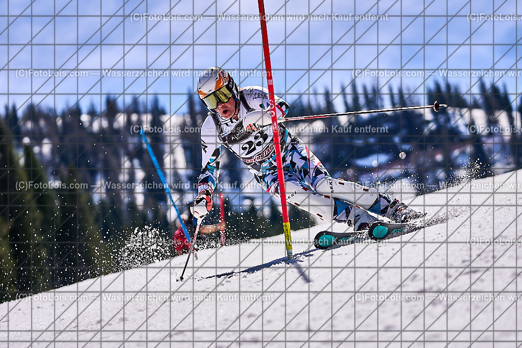 ALP2174_Reiteralm_Steir-LM_SL_Hubmann Peter | (C)FotoLois.com, Alois Spandl. Steirische Landesmeisterschaften Ski alpin SLALOM, Reiteralm, Sa 13. April 2024.
