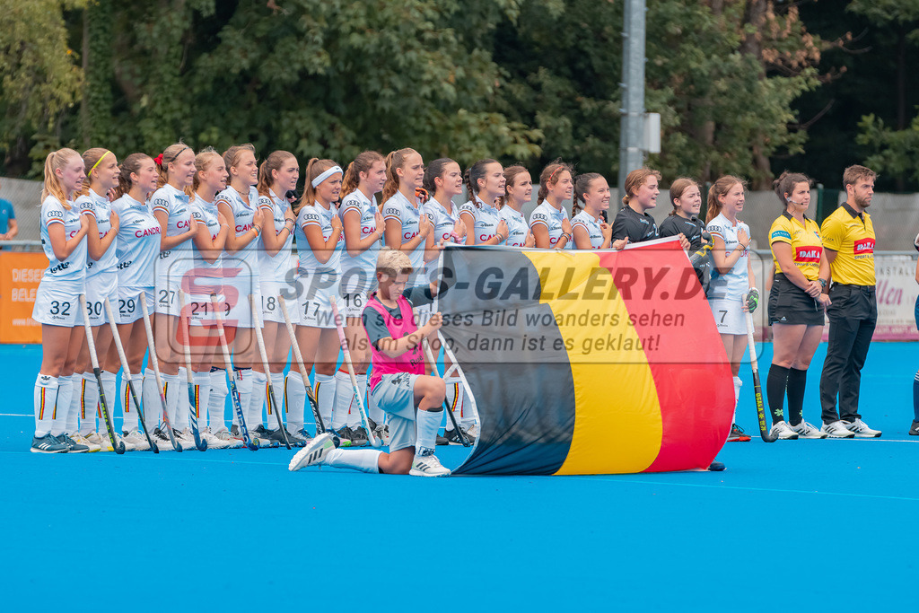 HK_20230715_102556 | Euro Hockey WU18 SF1 Belgium vs England Championship Girls &amp; Boys am 15.7.2023 CHTC , Krefeld ,