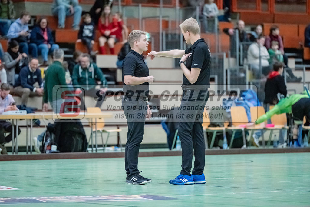 HK_20231216_107444 | 1. Bundesliga Herren  Crefelder HTC - Blau Weiß Köln am 16.12.2023 Sporthalle Glockenspitz, Krefeld ,