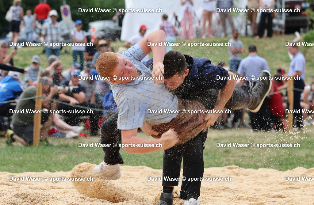 Balimann Sandro _ - Grandgirard Nathan 2007 _ la F_te Romande de Lutte suisse _ Romanel-sur-Lausanne le 16.07.2023 Photos Waser David _ sports-suisse.ch _ (5) | sports-suisse.ch