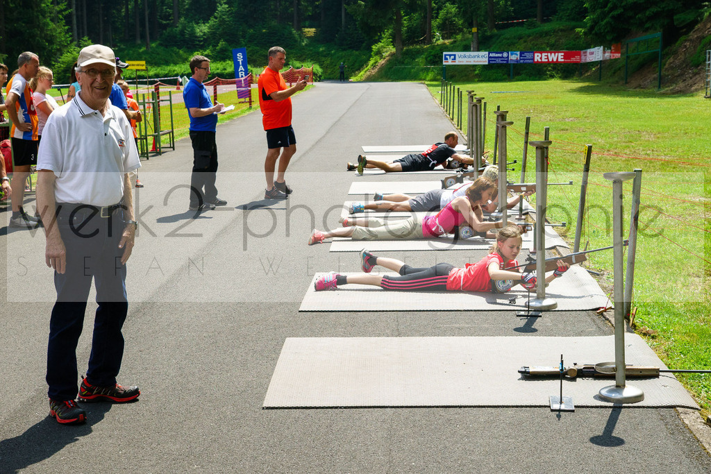 Tag Biathlon Scheibe-Alsbach | TAG BIATHLON am 10. Juni 2018 auf der Biathlonanlage "Am Rußtiegel" in Scheibe-Alsbach