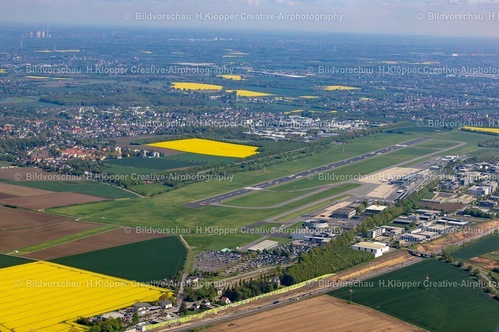 Luftbilder Dortmund-1239-Verbessert-RR | Luftbild Gelände des Flughafen in Dortmund im Bundesland Nordrhein-Westfalen, Deutschland - Realisiert mit Pictrs.com