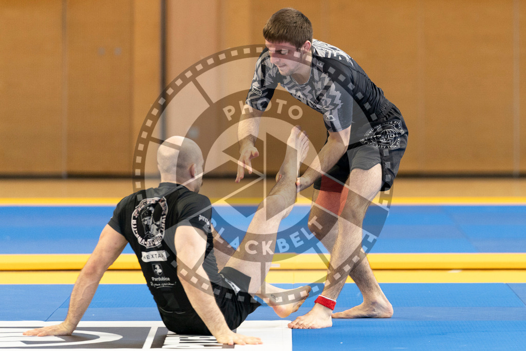 20240316PBB0280 | Athletes compete during the ADCC Eastern European Open grappling Competition in Poznan, Poland, on March 16, 2024.