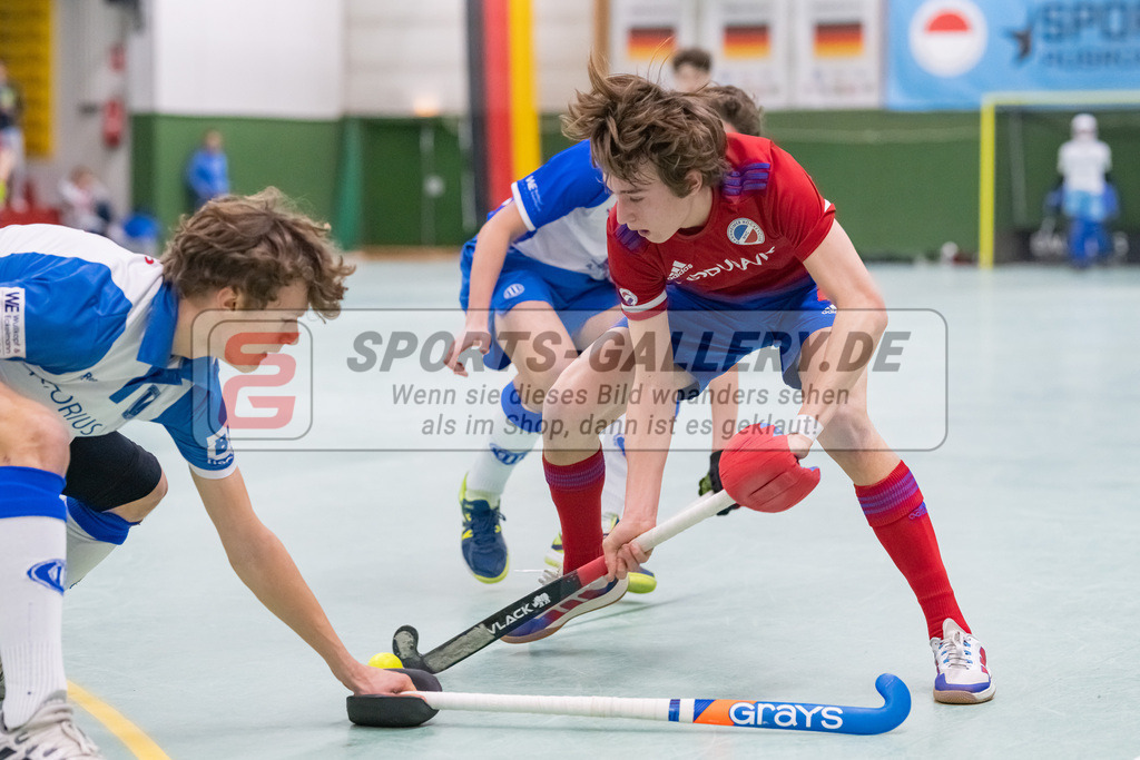 HK_20230304_105467 | Deutsche Meisterschaft MU16 Großflottbeker THGC - Mannheimer HC am 4.3.2023 RWK, Köln ,