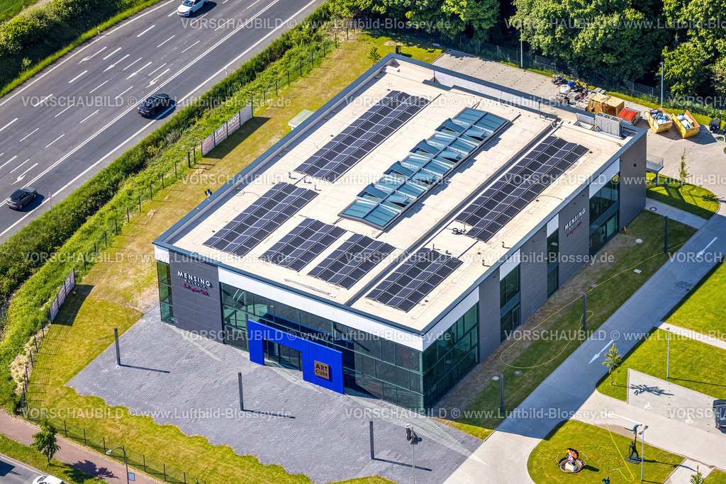 Hamm250500663GalerieMensing | Luftbild, Galerie Mensing, neuer Standort,  Hamm , Ruhrgebiet, Nordrhein-Westfalen, Deutschland