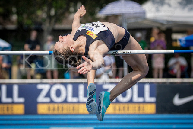 Multisport Event; Ratingen, 27.06.2026 | RATINGEN, GERMANY - JUNE 27, 2026 : Emma Kaul (GER / Germany) competing during heptathlon’s high jump the Multisport Event at Stadion Ratingen on June 27, 2026 in Ratingen, Germany.