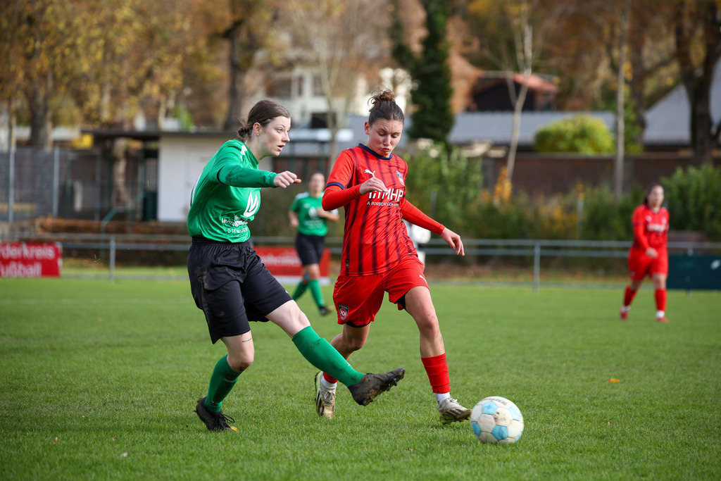 TVSFCH_251026_1906 | TV Steinheim vs. 1.FC Heidenheim 1846 II, Fußball, Frauen, Bezirksliga, 2025/2026, 7. Spieltag, 27.09.2025 in Steinheim (Foto: Michael Bulling) - Realisiert mit Pictrs.com