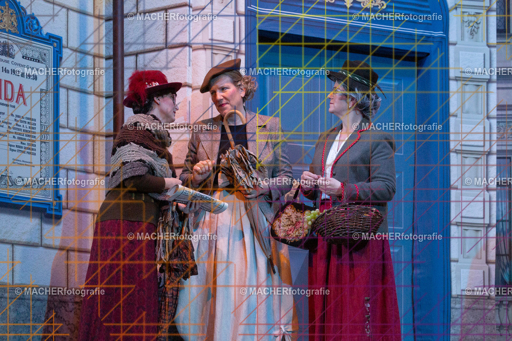 060_MFL-2025 | Portraitbilder von Regisseur; Darsteller; Techniker; Maske; Kostüme; Chor; Musiker; Bilderserie der Generalprobe und der Premierenvorstellung, Szenenbilder; Ausdrucksstudien; Bühnenüberblick; Bühnenkulissen; Pressefotos inkl. Redaktionsfoto Darstellergruppe.