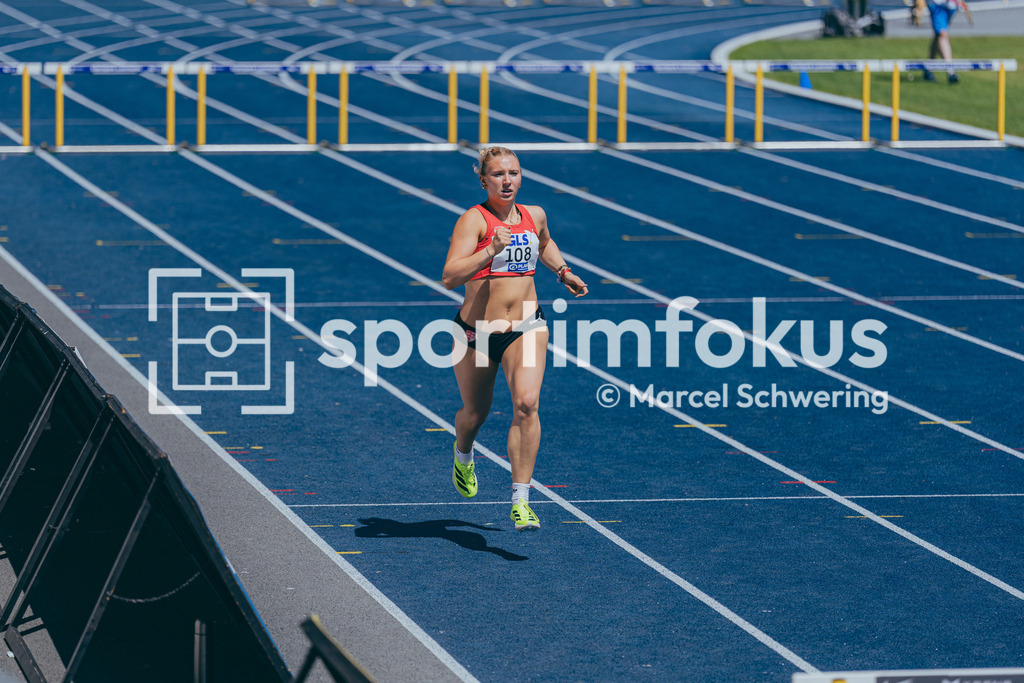 Deutsche Meisterschaften U20 / U16 2026 | Timea Mende, SC Potsdam e.V., 108, 400 Meter Hürden, Deutsche Meisterschaften der U20 &amp; U16 2026, Lohrheidestadion Bochum-Wattenscheid, 11.07.2026. Foto: Marcel Schwering / sportimfokus - Realisiert mit Pictrs.com