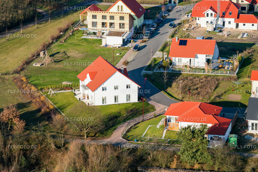 Neubaugebiet An den Tongruben | Luftbild: Neubaugebiet An den Tongruben in Rheinzabern im Bundesland Rheinland-Pfalz in Deutschland. Foto: IMG_0247.jpg vom 10.12.2005 durch Werner Riehm/FLY-FOTO.de - Realisiert mit Pictrs.com