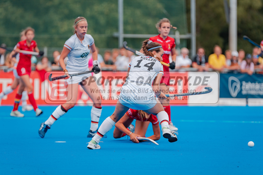 HK_20230716_103036 | Euro Hockey WU18 Girls Finale Belgium vs Germany Championship Girls & Boys am 16.7.2023 CHTC , Krefeld ,