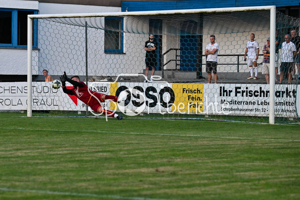 BC Aichach - VfR Neuburg | Aichach 1 hält zweiten Elfmeter