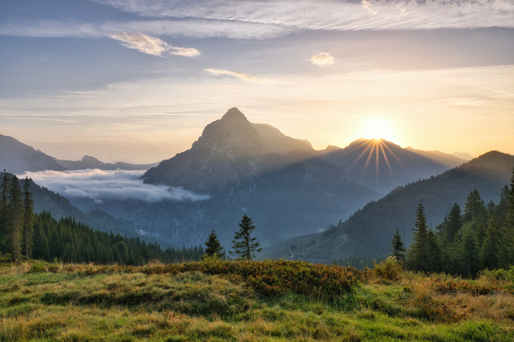 Sonnenaufgang im Gesäuse | walter-wagner-fotografie