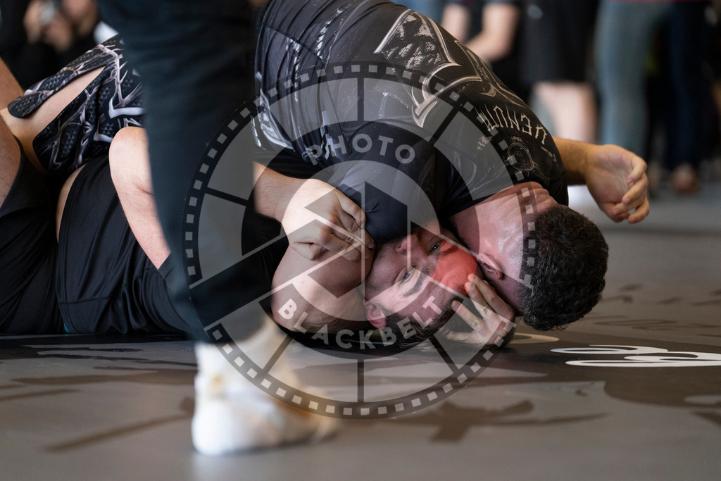 20240309PBB5111 | Fighters compete during the International Luta Livre (ILLCS) Spring Championship in Hannover, Germany, on March 9, 2024.