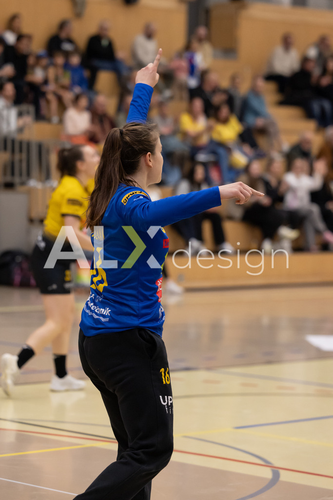 Handball I Frauen I Saison 2025-2026 I Handball Swiss Premium League 1 | Women I Round 5 I  Yellow Winterthur - GC Amicitia Zürich I 15.03.2026 | 16 Micaela Stüdemann von Ehrenstein (CH) (Yellow Winterthur) – Torhüterin - Realisiert mit Pictrs.com