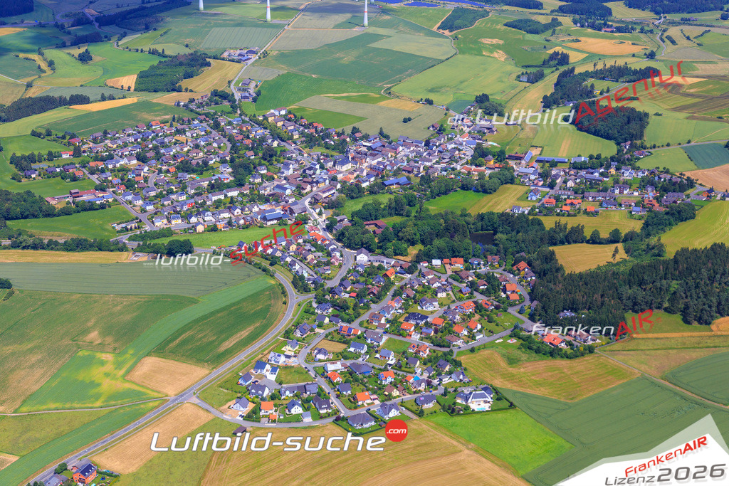 Die Luftaufnahme der Stadt Trogen wurde vom UL-Flugzeug heraus erstellt ( keine Drohne )- hohe Auflösung für beste Qualität