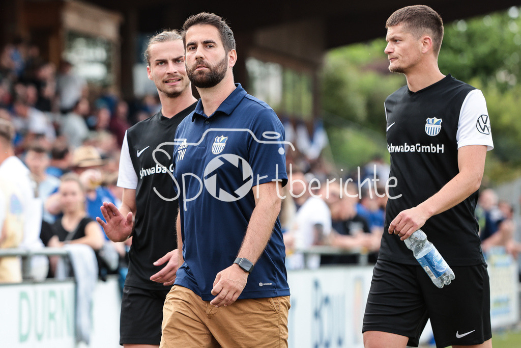 SG Münster/Holzheim - TSV Inchenhofen | Münster #14 / Münster #13 / Trainer Münster Thomas WIESMUELLER