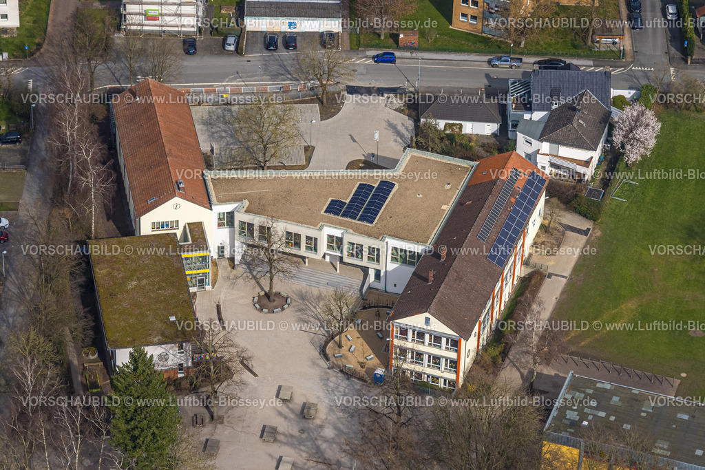 Soest240307387 | Luftbild, Petri-Grundschule mit 
Erweiterungsbau, Soest, Soester Börde, Nordrhein-Westfalen, Deutschland