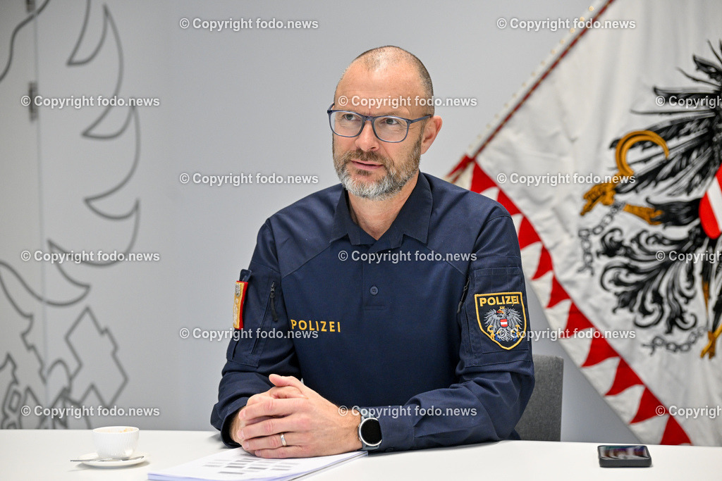 Andreas Pilsl_ Landespolizeidirektor Ooe_ 28.12.2023-11 | 28.12.2023, Landespolizeidirektion Oberoesterreich, AUT, Andreas Pilsl, im Bild Andreas Pilsl (Landespolizeidirektor Ooe)