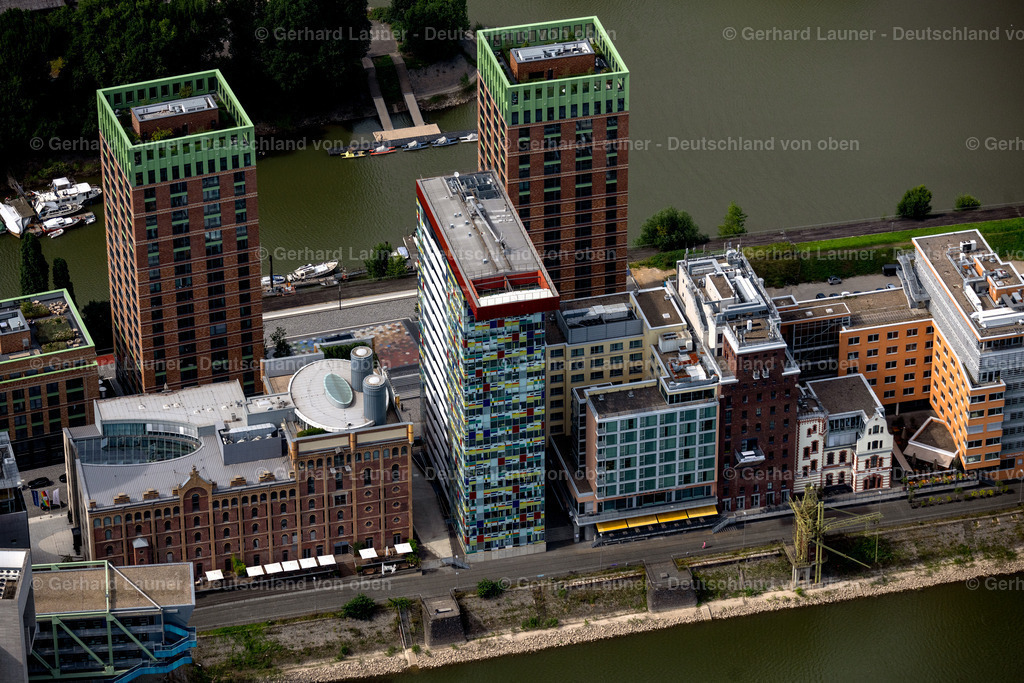 4049388 | interessante Gebäude im Medienhafen, Düsseldorf